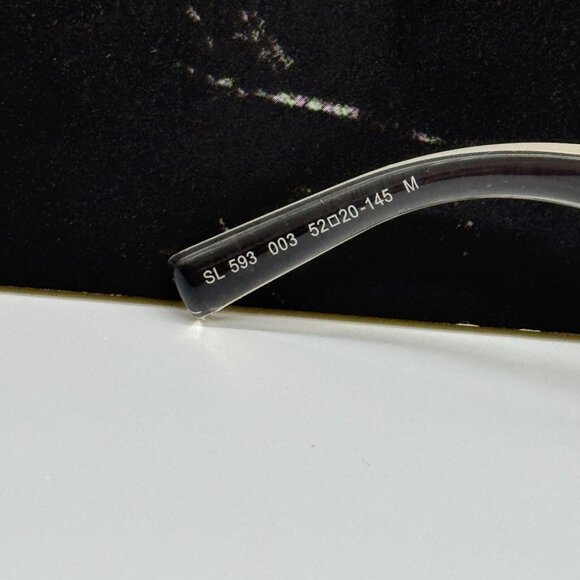 NEW SAINT LAURENT SL593 003 BEIGE WOMEN SUNGLASSES SAINT LAURENT SL 593 003 - Picture 8 of 10